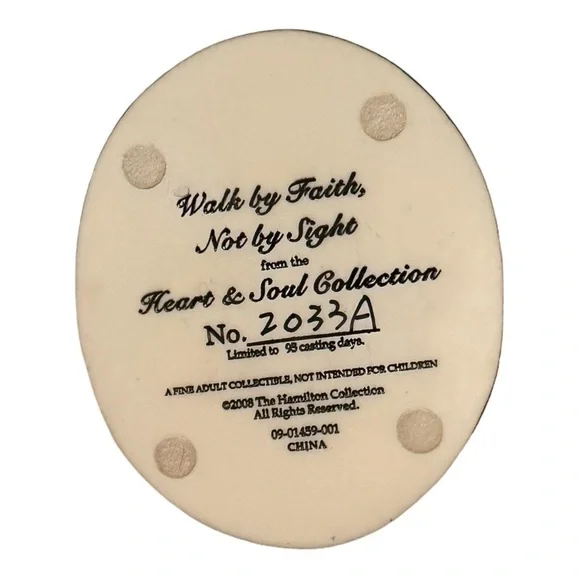 Walk Of Faith Not By Sight Woman Walking Style Fashion Elegant Figurine - Picture 6 of 8